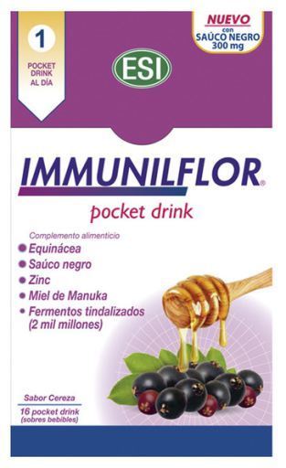 ESI Inmuniflor Pocket Drink 16 Sachets