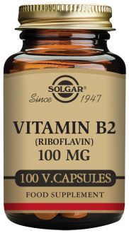 Solgar Vitamin B2 100 mg 100 Capsules