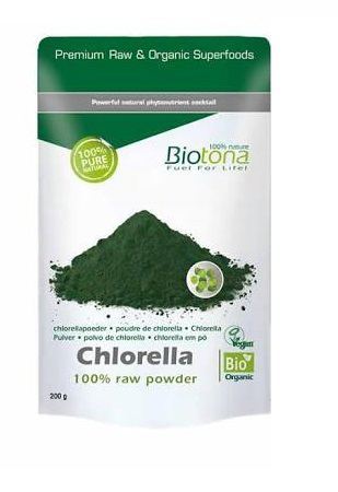 Biotona Chlorella Raw Bag 200g Bio