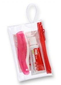Sensitive Travel Toothbrush + Toothpaste
