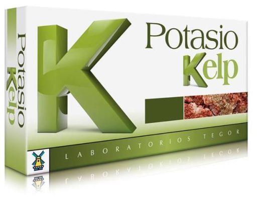 Laboratorios Tegor POTASSIUM KELP 40 CAPSULES TEGOR