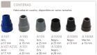 Ferrule Ø 16 mm. Color Black Sticks Wood