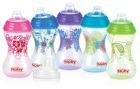 ergonomic cup decorated 300ml Click It lidded