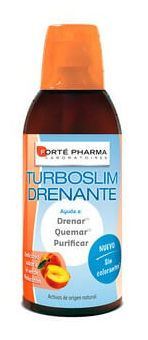 Fort&eacute; Pharma Turbo Drainer Minceur Peach 500 ml