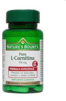 L-Carnitine 500 mg 30 Coated Tablets