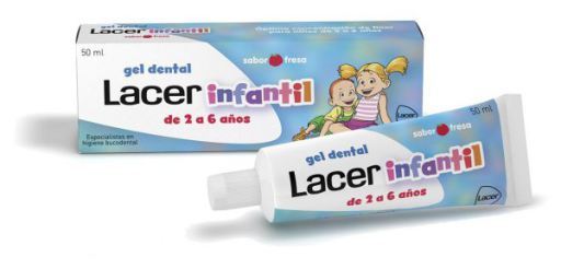 Strawberry children's toothpaste gel 2-6 years 50 ml