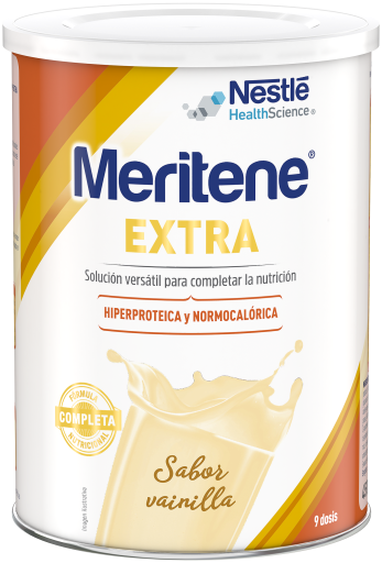 Meritene Extra Vanilla Jar 450 gr