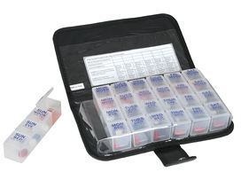 Anota Record pillbox with Tomas week 4 Case