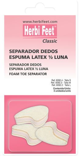 Separator 1/2 Moon Foam 3 Units
