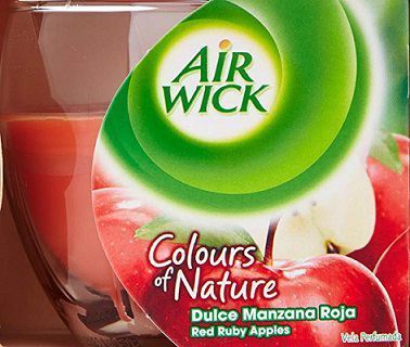 Scented Candle Colors of Nature Red Apple