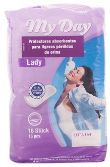 My Day Incontinence Compresses Extra 16 uds