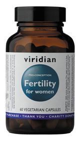 Viridian Pro-conception Fertility for Women 60 Capsules Plant