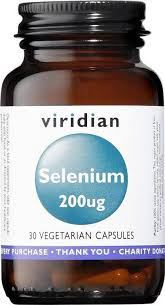 Viridian Selenium 200 ug 30 Vegetable Capsules