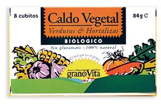 Granovita Bio Vegetable Broth, 84 Gr