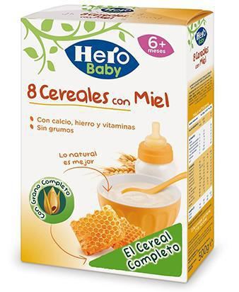 Porridge 8 Cereals Honey +6 Months 500 gr