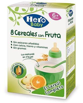 Papilla Cereals Fruit +6 Months 500 gr