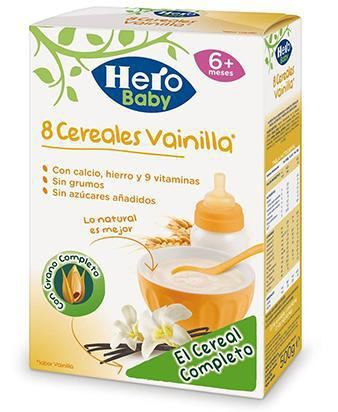 Porridge 8 Cereals Vanilla +6 Months 500 gr