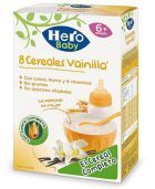 Porridge 8 Cereals Vanilla +6 Months 500 gr