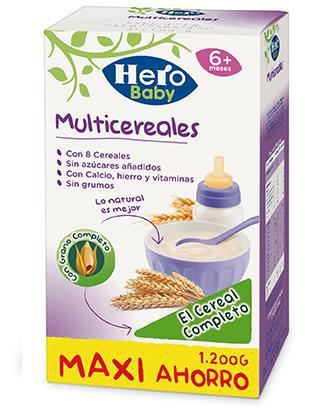 Multicereal porridge +6 Months 1200 gr