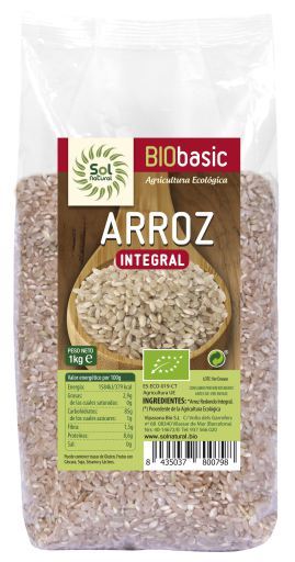 Sol Natural Redondo Integral Bio rice 1kg