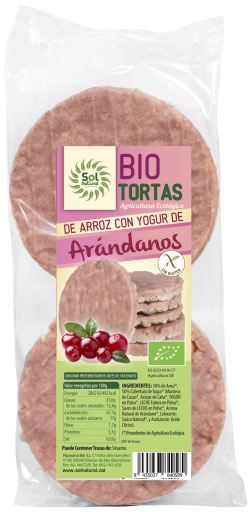 Sol Natural Tortias Blueberry Yogurt with 6 Units 100 gr