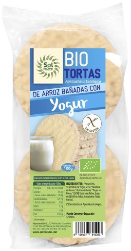 Sol Natural Tortias Natural Yogurt 6 Units 100 gr