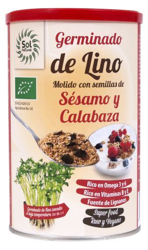 GERMINADO DE LINO MOLIDO WITH SEEDS OF SESAMO AND PUMPKIN SOLNATURAL