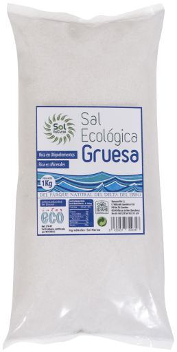 Sol Natural Coarse salt Ecological Delta del Ebro 1 Kg