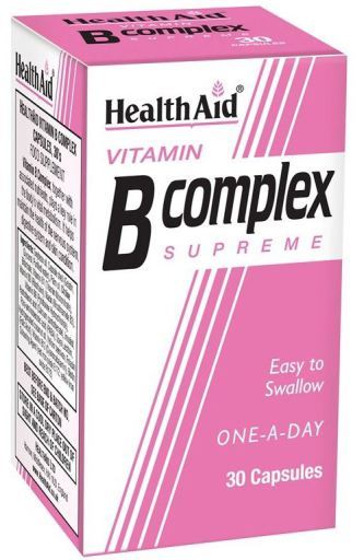 HealthAid Vitamin B Complex 30 capsules