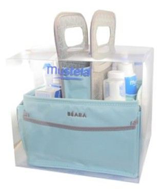Mustela 6 Products + Organizer Green Beaba