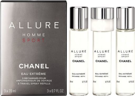 Allure Homme Sport Eau Extr&ecirc;me Eau de Parfum 3 x 20 ml