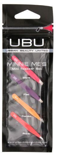 Set of 4 Mini Tweezers