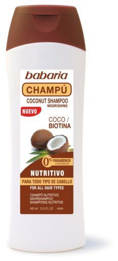 Biotin and Coconut Shampoo 400 ml
