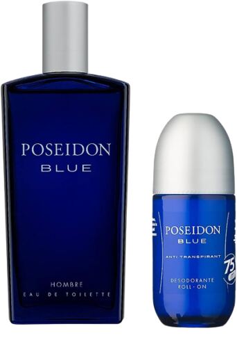 Poseidon Blue Eau de Toilette + Rollon deodorant