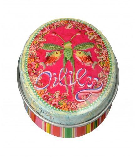 Tin lipbalm Flying Frog-Strawberry