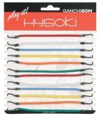 Rubber With Hook, (Cardboard 12 U) Colors