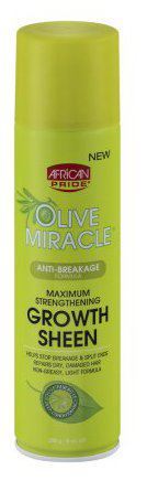 Olive Miracle Growth Sheen Spray 226 Gr