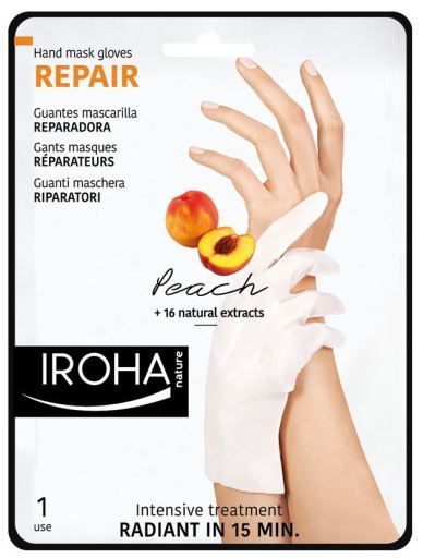 Iroha Nature Peach Regenerating Hands Mask