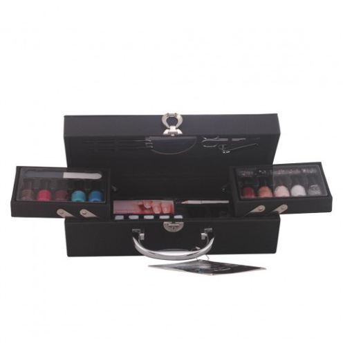 Beauty Pro Nail Case # Black 23 Pz