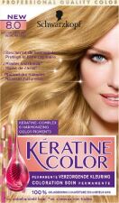 Keratin Color Permanent Coloration