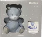 Musti Eau de Soin 50 ml Alcohol-free + blue-pink teddy bear