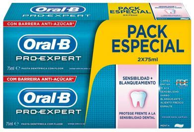 Toothpaste Sensitive + Whitening 2x75 ml