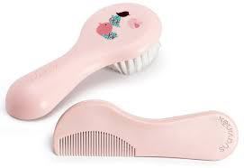 Suavinex Pink Comb Brush Set