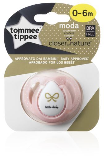 Tommee Tippee Fashion Pacifiers 0-6 Girl