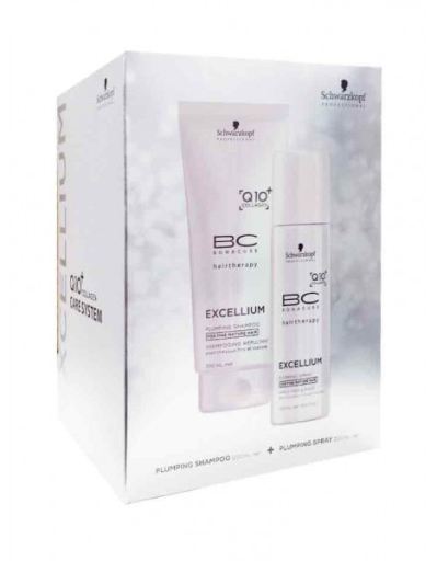 Bonacure Excellium Q10 Plumping Shampoo 200 ml + 1 Piece