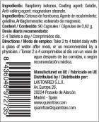 Raspberry Ketones 100% Natural 500mg 90 Capsules