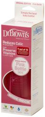 Pink Baby Bottle Mouth Wide 270 ml
