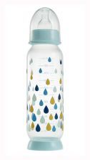 Rainbow Blue Half Moon Bottle