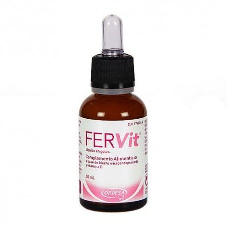 Dietary Supplement Fervit Liquid in Drops 30 ml