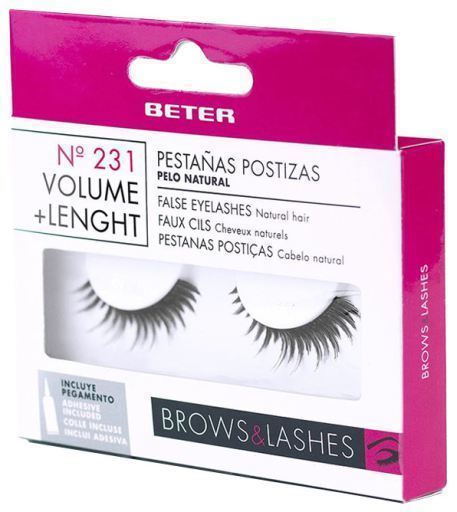 False Eyelashes #231 Volume + Length